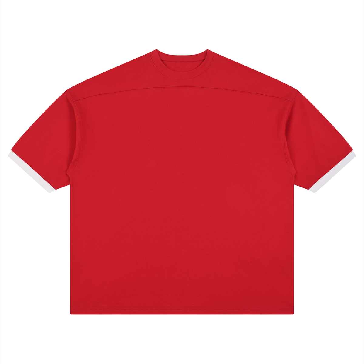 Block Drop Shoulder T-Shirt