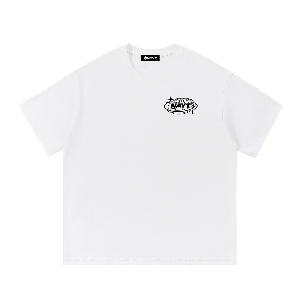 Staple white T