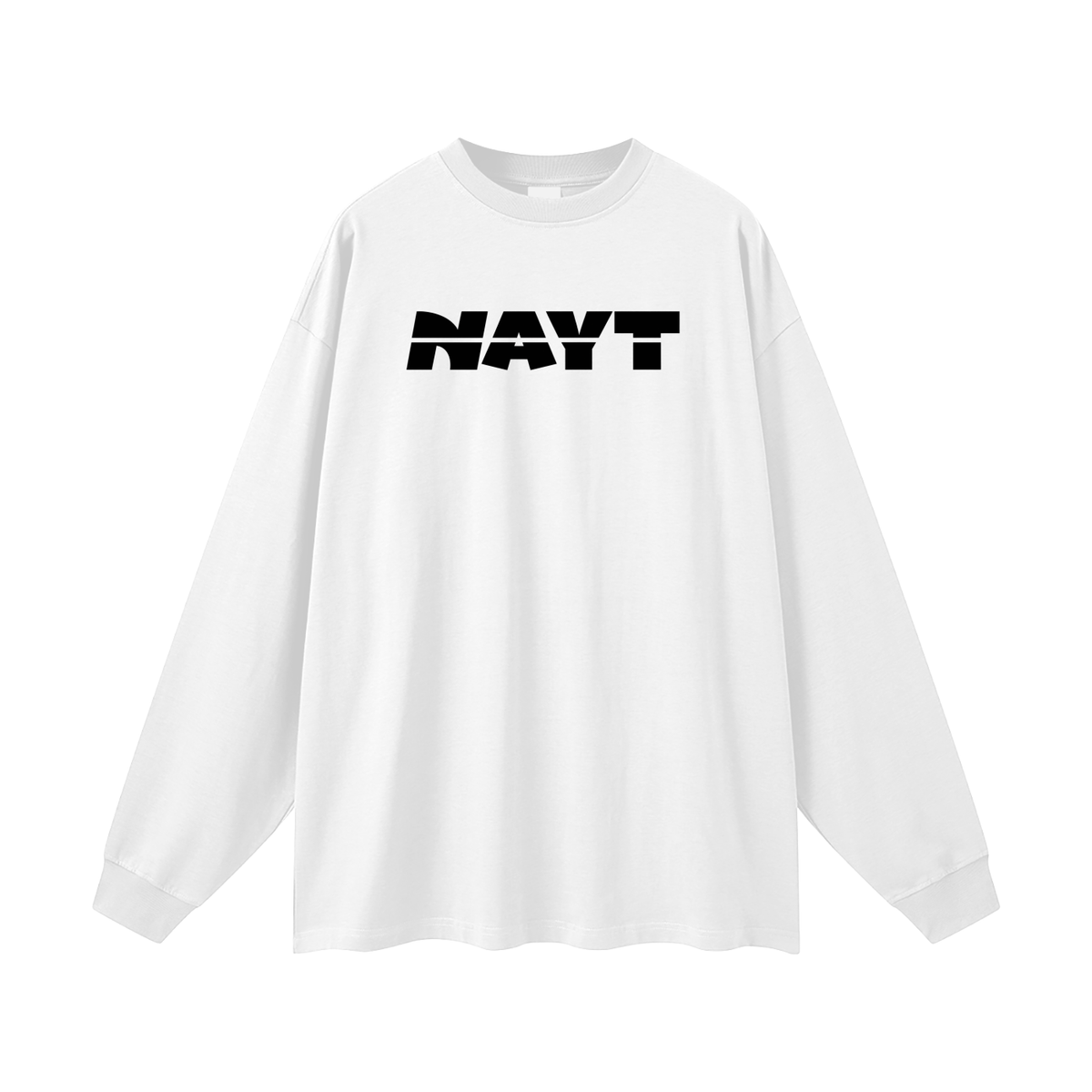 Flames Long Sleeve T-Shirt white