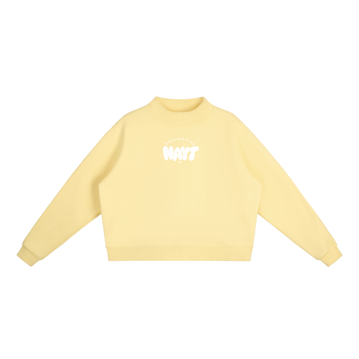NAYT collective Mock-Neck Sweatshirt