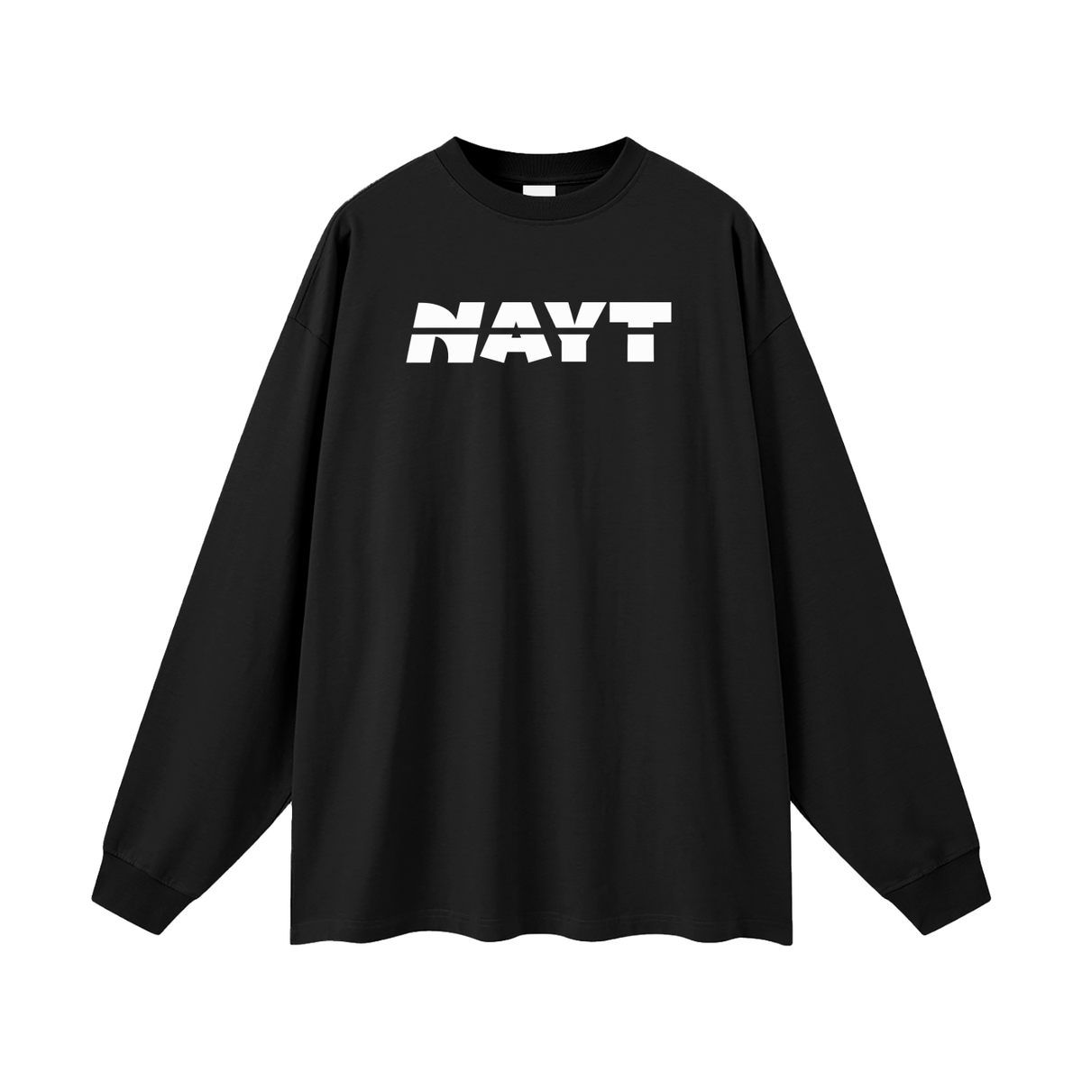 Flames Long Sleeve T-Shirt black
